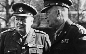 Churchill et Eisenhower