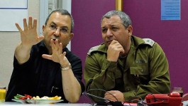 EHUD BARAK ET GADI EISENKOT